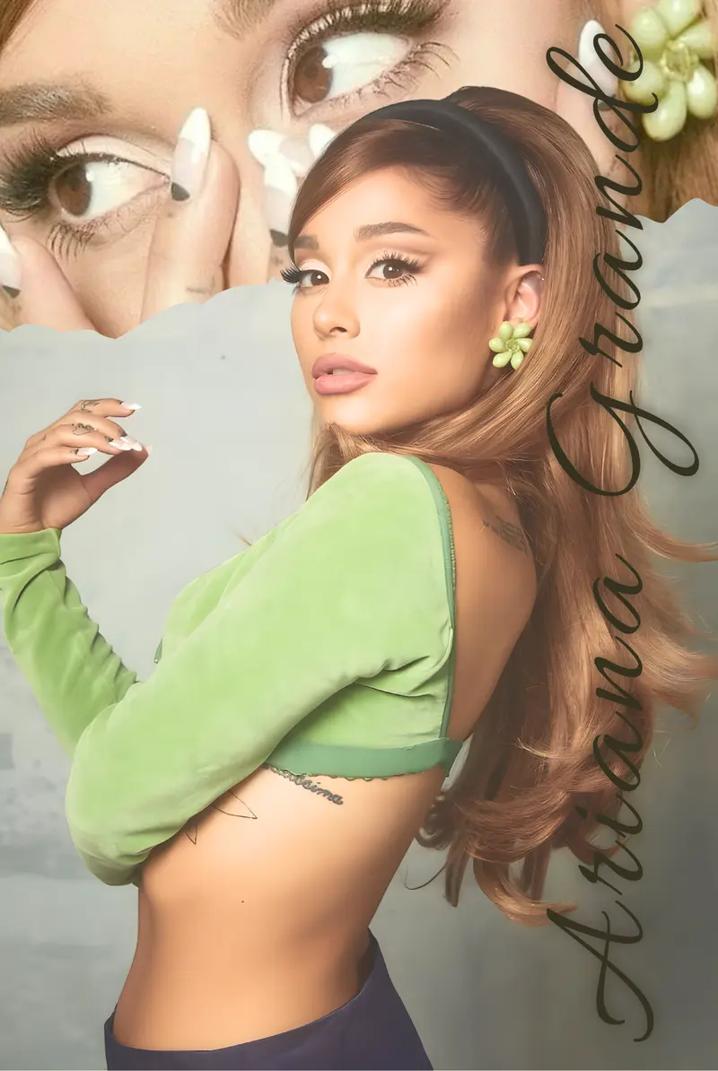 Cuadro NEBULA con diseño Ariana Grande